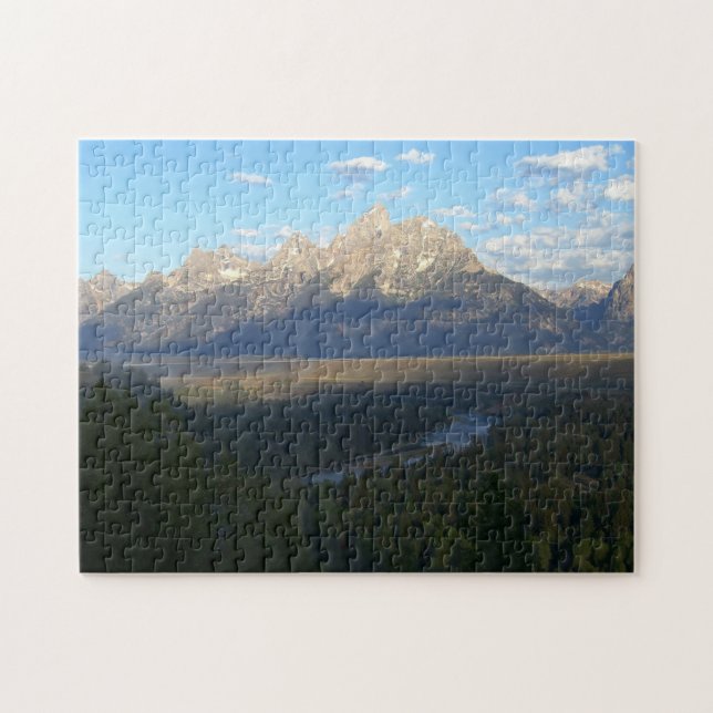 Jackson Hole Mountains (Grand Teton National Park) Jigsaw Puzzle (Horizontal)