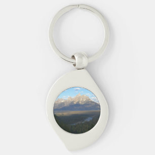 Jackson Hole Mountains (Grand Teton National Park) Key Ring