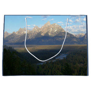 Jackson Hole Mountains (Grand Teton National Park) Large Gift Bag
