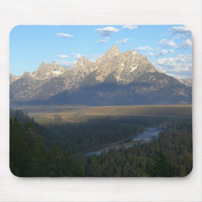 Jackson Hole Mountains (Grand Teton National Park) Mouse Mat (Front)