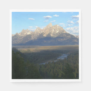 Jackson Hole Mountains (Grand Teton National Park) Napkin