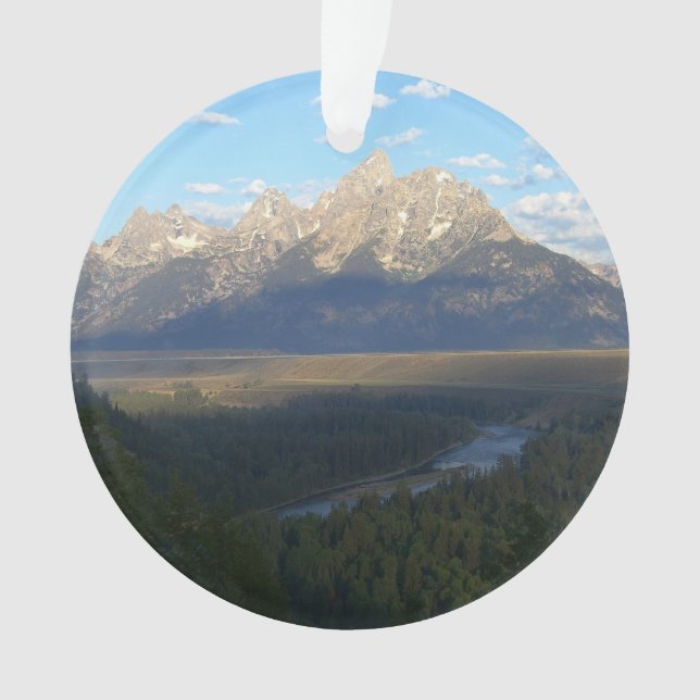 Jackson Hole Mountains (Grand Teton National Park) Ornament (Front)