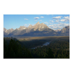 Jackson Hole Mountains (Grand Teton National Park) Poster
