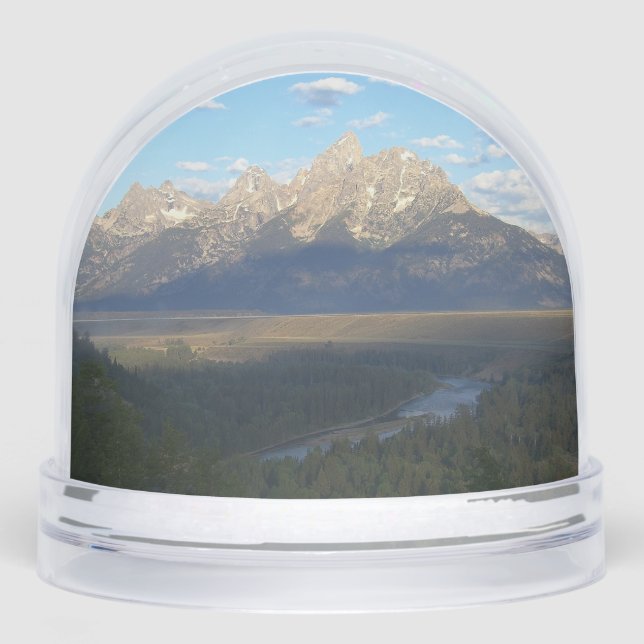 Jackson Hole Mountains (Grand Teton National Park) Snowglobe (Front)