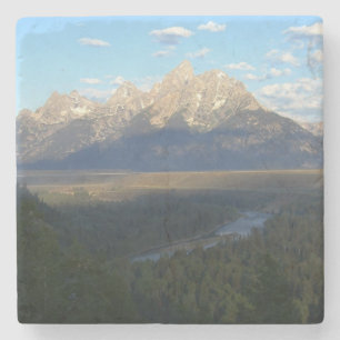 Jackson Hole Mountains (Grand Teton National Park) Stone Coaster