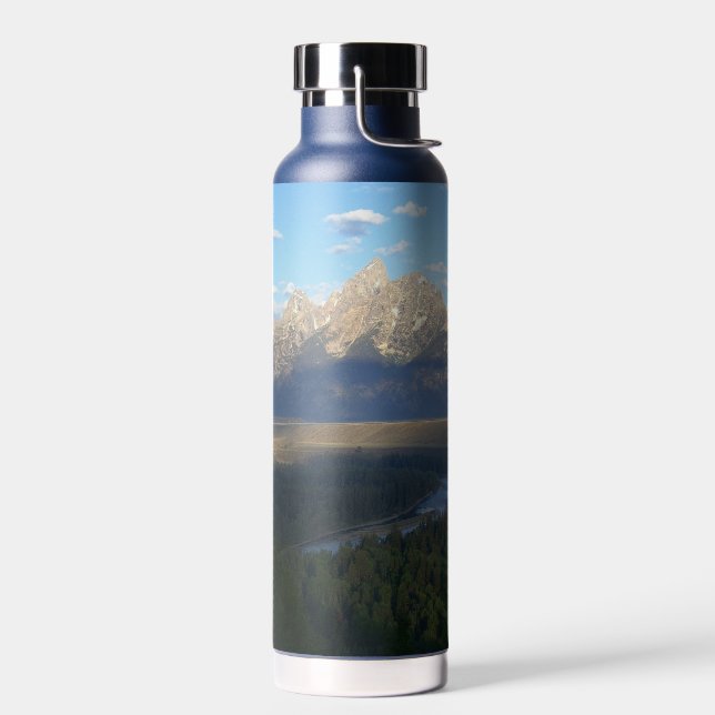 Jackson Hole Mountains (Grand Teton National Park) Water Bottle (Left)