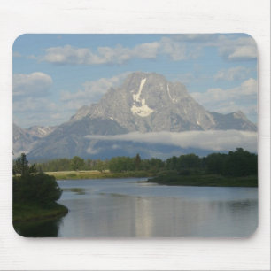 Jackson Hole River at Grand Teton National Park Mouse Mat