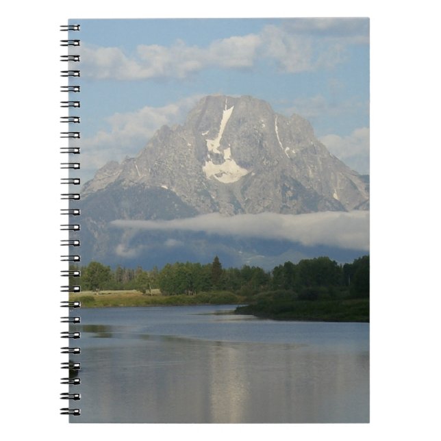 Jackson Hole River at Grand Teton National Park Notebook (Front)