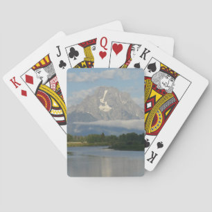 Jackson Hole River at Grand Teton National Park Playing Cards