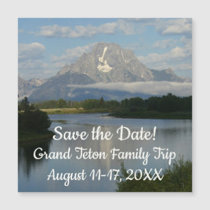 Jackson Hole River at Grand Teton Save the Date
