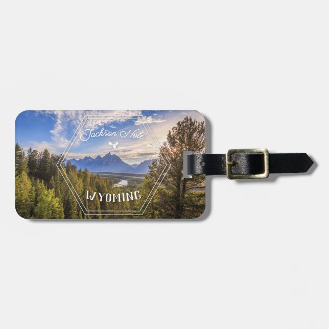 Jackson Hole Series 01 Luggage Tag (Front Horizontal)