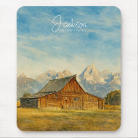 Jackson Hole Watercolor | Grand Teton Travel Art