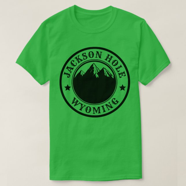 Jackson Hole Wyoming 10 T-Shirt (Design Front)