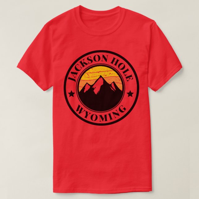 Jackson Hole Wyoming 12 T-Shirt (Design Front)