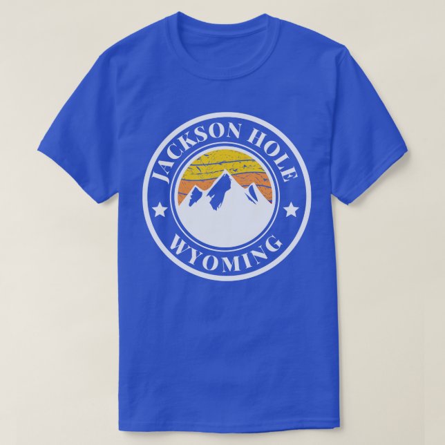 Jackson Hole Wyoming 13 T-Shirt (Design Front)