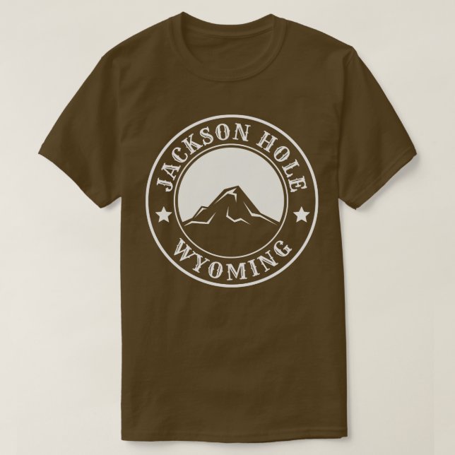 Jackson Hole Wyoming 8 T-Shirt (Design Front)