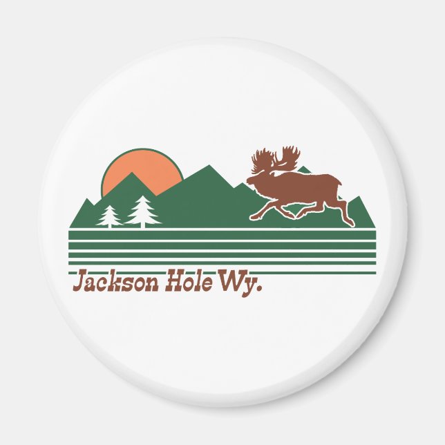 Jackson Hole Wyoming Magnet (Front)