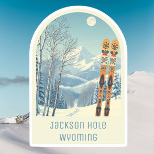 Jackson Hole Wyoming ski holiday souvenir 