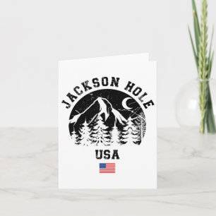 Jackson Hole Wyoming Ski Resort Alpine Skiing Amer Card