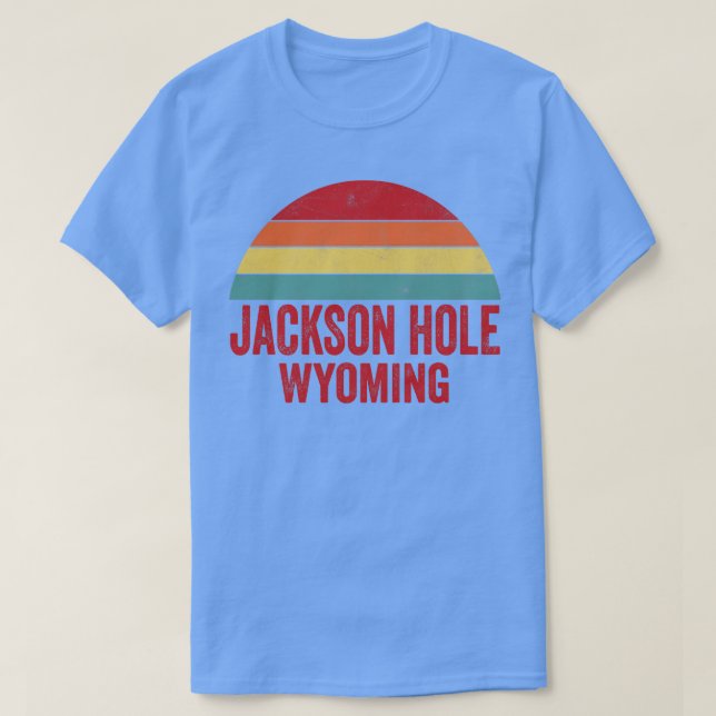 Jackson Hole Wyoming T-Shirt (Design Front)