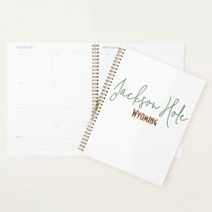 Jackson Hole, Wyoming Travel Souvenir Planner