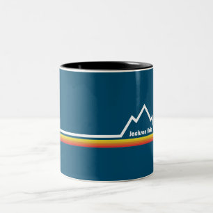 Jackson Hole Wyoming Two-Tone Coffee Mug