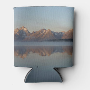 Jackson Lake Dam Reflection Can Cooler