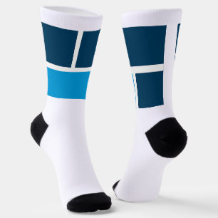 Jackson (Michigan) city flag Socks