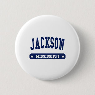 Jackson Mississippi College Style tee shirts 6 Cm Round Badge