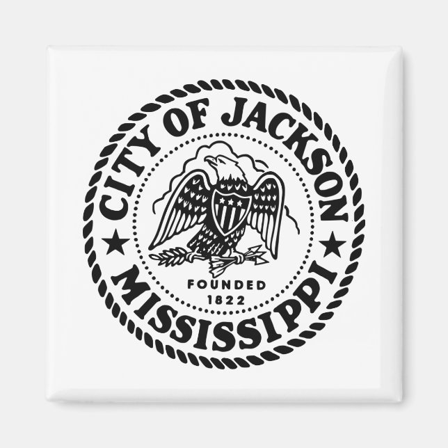Jackson Mississippi Magnet (Front)