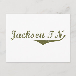 Jackson  Revolution t shirts Postcard