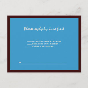 Jackson RSVP Bar Mitzvah Card
