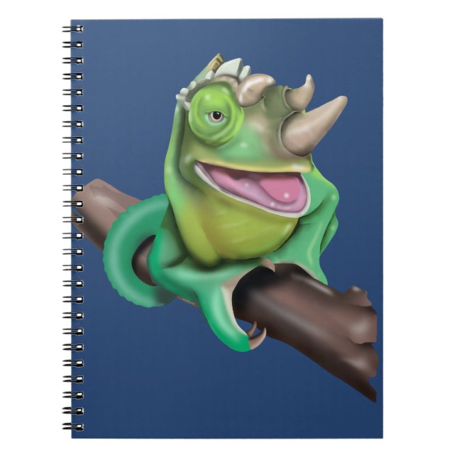 Jackson’s Chameleon  Notebook (Front)