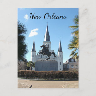 Jackson Square, French Quarter, New Orleans Postcard