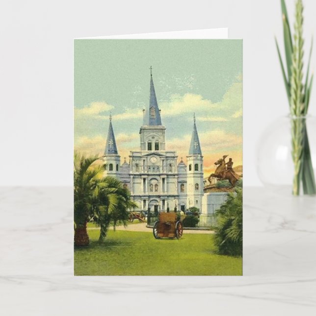 Jackson Square Holiday Card (Front)