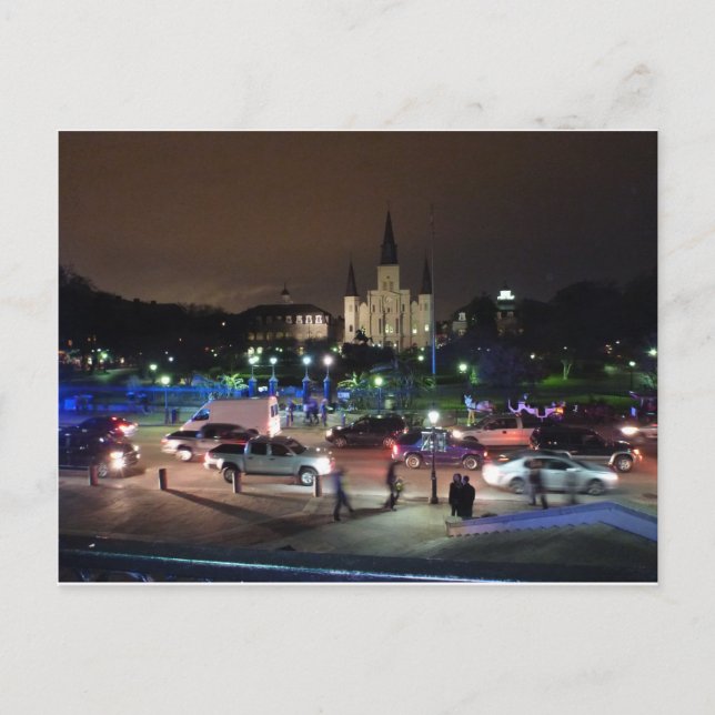 Jackson Square, New Orleans, La Postcard (Front)