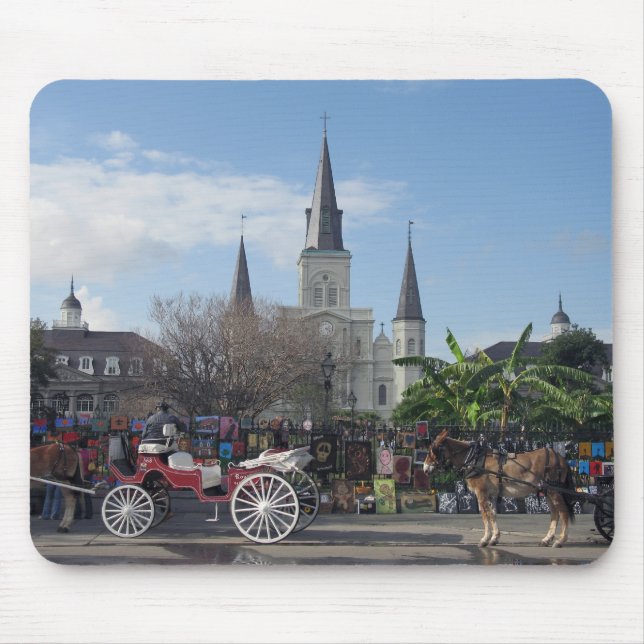 Jackson Square-New Orleans Mousepad (Front)