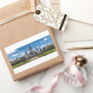 Jackson Square New Orleans Rectangular Sticker