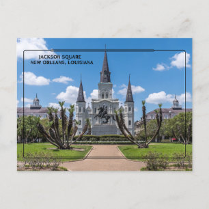 Jackson Square, NOLA Postcard