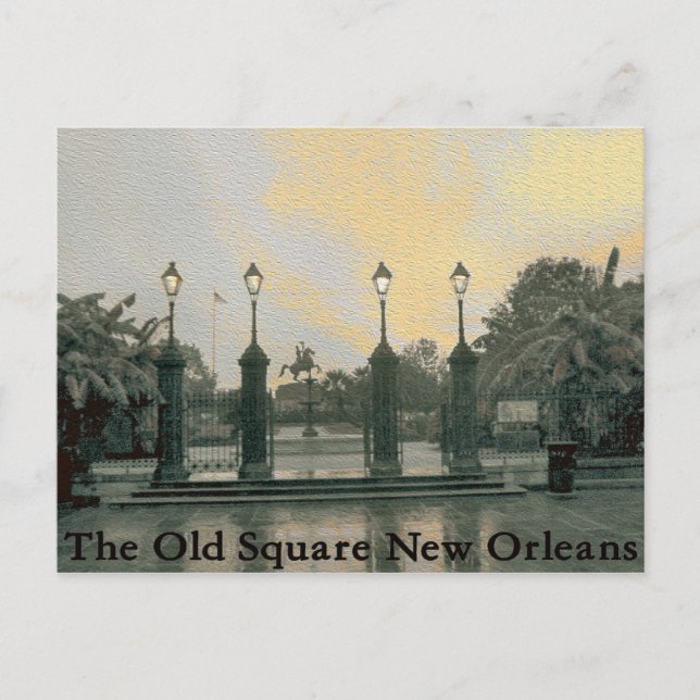 Jackson Square Postcard (Front)