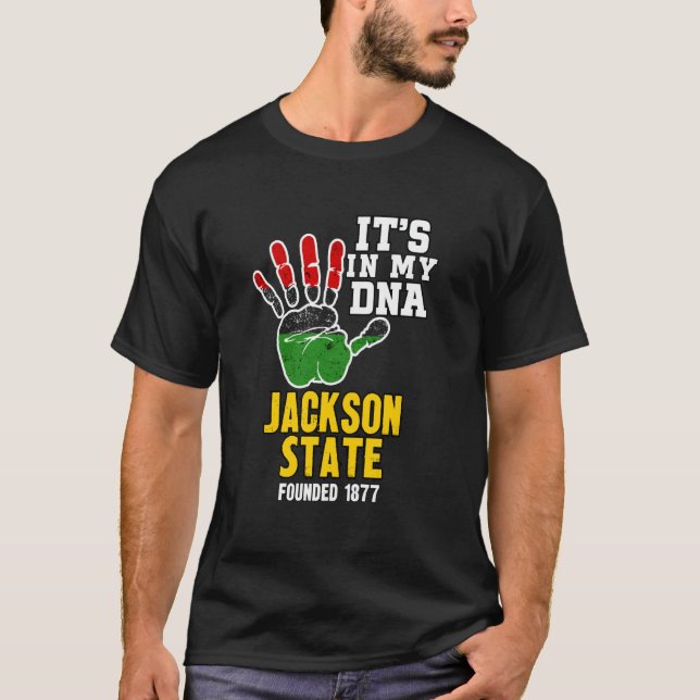 Jackson State, JSU, Souvenir HBC Design T-Shirt (Front)