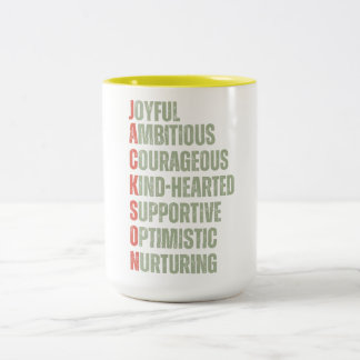 JACKSON Two-Tone COFFEE MUG