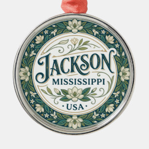 Jackson USA Metal Tree Decoration