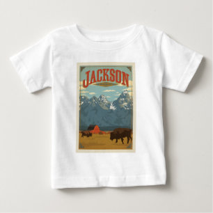 Jackson   Wyoming Baby T-Shirt