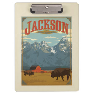 Jackson Wyoming Clipboard