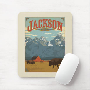 Jackson Wyoming Mouse Mat