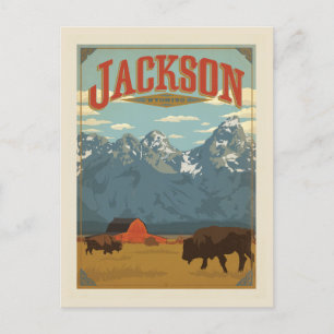 Jackson Wyoming Postcard