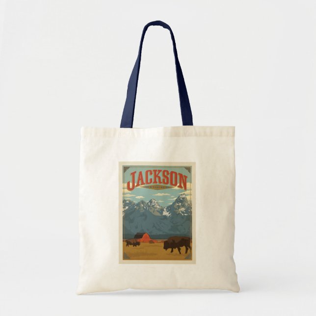 Jackson | Wyoming Tote Bag (Front)
