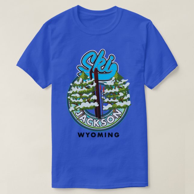 Jackson Wyoming USA T-Shirt (Design Front)