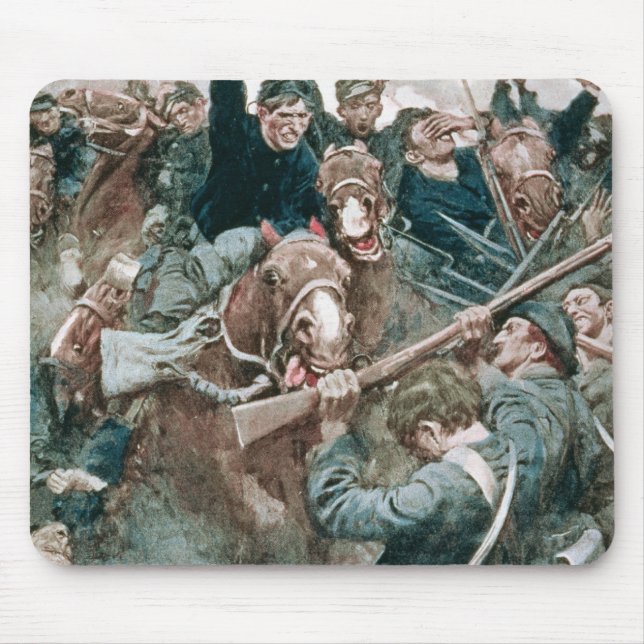 Jackson's Brigade Standing Like a Stone Wall Mouse Mat (Front)